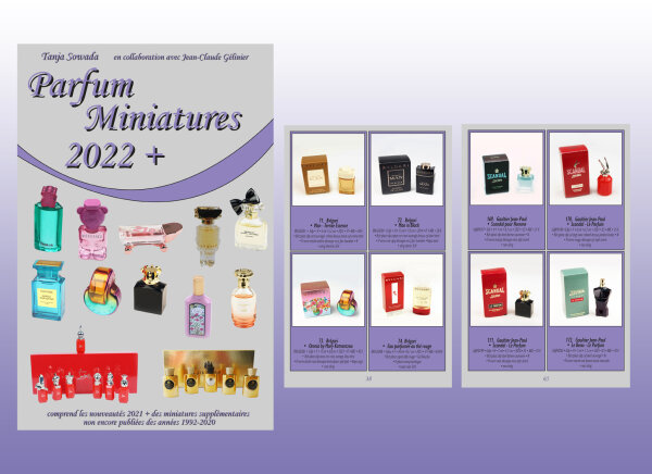 Parfumminiatures / Parfum Miniatures 2022   Buch Miniaturen Sammlerkatalog