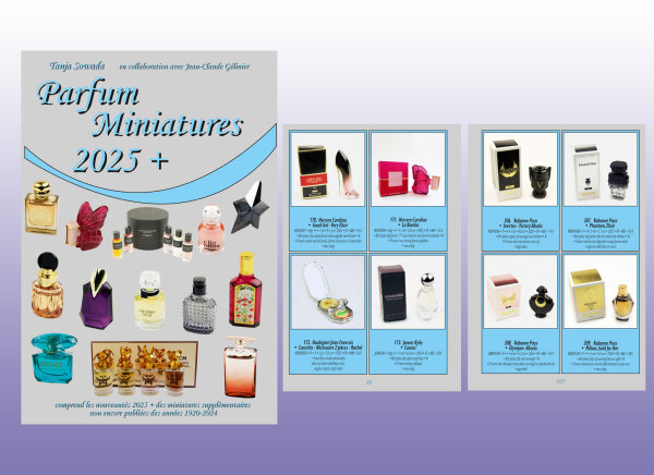 Parfumminiatures / Parfum Miniatures 2025  Buch Miniaturen Sammlerkatalog #1